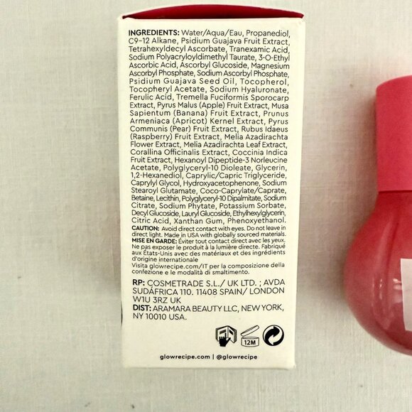 Glow Recipe Dark Spot Serum 30 ml Guava Vitamin C Brighten Even Tone Skin - Picture 4 of 16